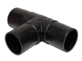 Trójnik wtryskowy PE100 SDR17 90x90 < 90° długi