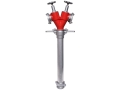 Stojak hydrantowy podwójny DN80 2*75mm (2*B, BB)