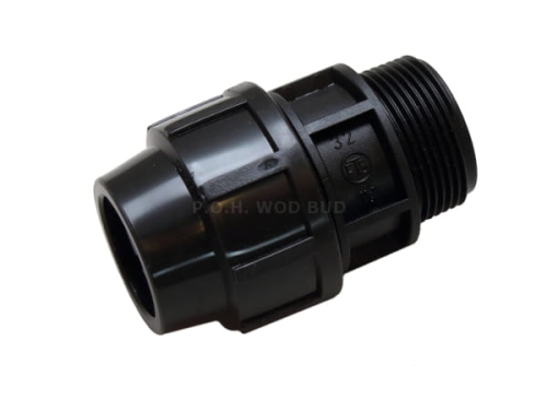 Złączka skręcana do rur PE 32mm x 5/4" GZ