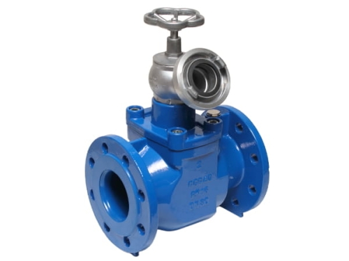 Rewizja kołnierzowa z zaworem hydrantowym DN 80 nr kat. 8890