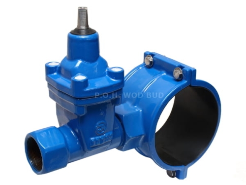 Nawiertka z zasuwą do rur PE/PVC-U 160 2" NWZ 3217 