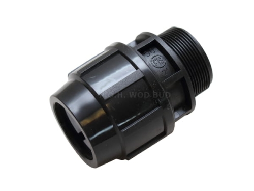 Złączka skręcana do rur PE 50mm x 2" GZ