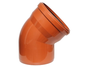 Kolano kanalizacyjne 400 < 45° SN8