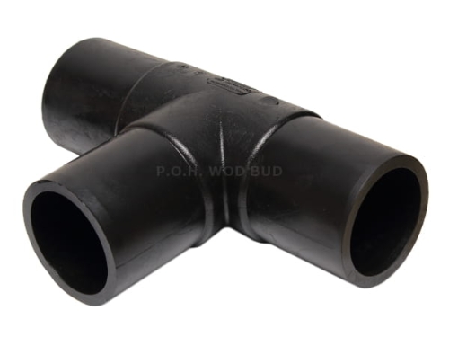 Trójnik wtryskowy PE100 SDR11 90x90 < 90° długi