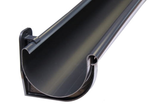 Rynna dachowa PVC-U 125mm grafit