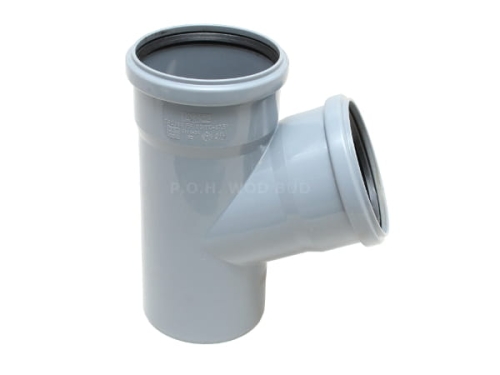 Trójnik kanalizacyjny HT PP 110 x 110 < 67,5°