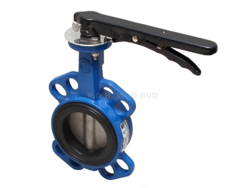 Przepustnica ręczna DN 80 PN16 4497 dysk INOX