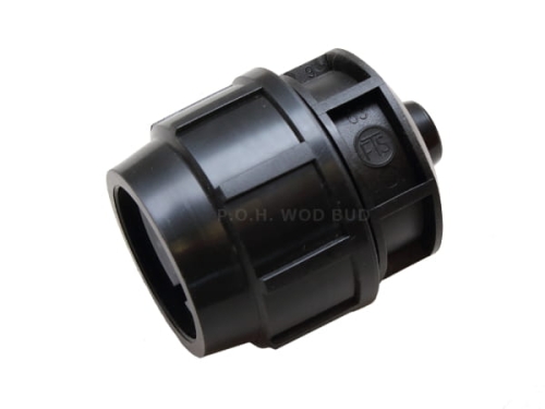 Korek skręcany do rur PE 63mm
