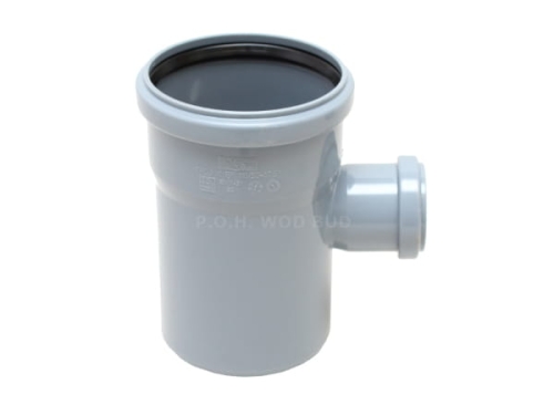 Trójnik kanalizacyjny HT PP 110 x 50 < 87,5°