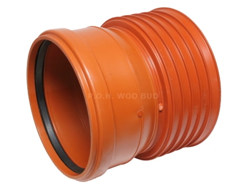 Złączka K2-Kan na bosy koniec PVC-U DN250