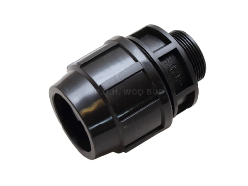Złączka skręcana do rur PE 50mm x 6/4" GZ