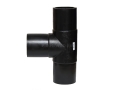 Trójnik wtryskowy PE100 SDR11 90x90 < 90° długi