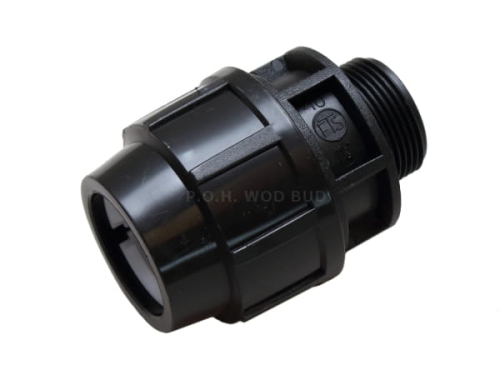 Złączka skręcana do rur PE 40mm x 5/4" GZ
