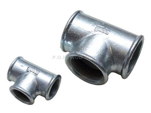 Trójniki ocynkowane nr 130 GEBO