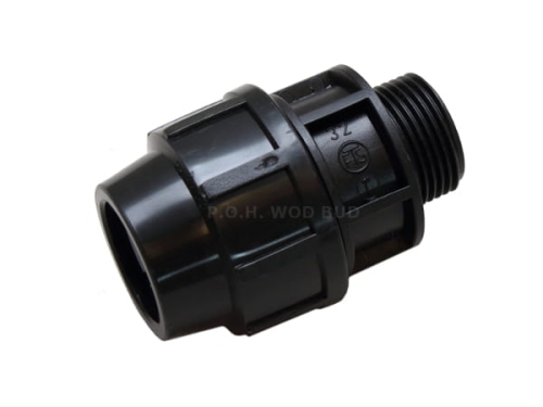 Złączka skręcana do rur PE 32mm x 1" GZ