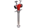 Stojak hydrantowy podwójny DN80 2*75mm (2*B, BB)