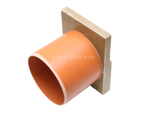 Ścianka czołowa z króćcem ACO Self Euroline