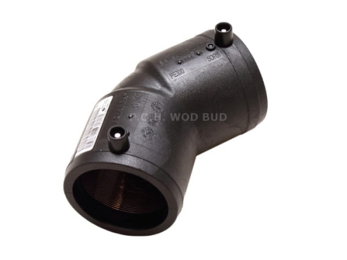 Kolano elektrooporowe do rur PE 63mm < 45° W 45