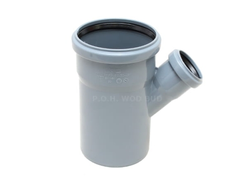 Trójnik kanalizacyjny HT PP 110 x 50 < 45°