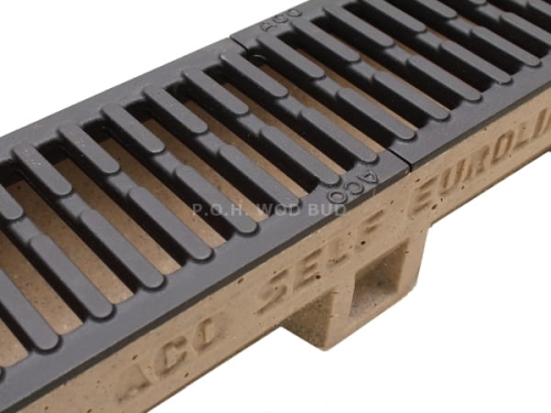 Kanał ACO Self Euroline - ruszt z żeliwa